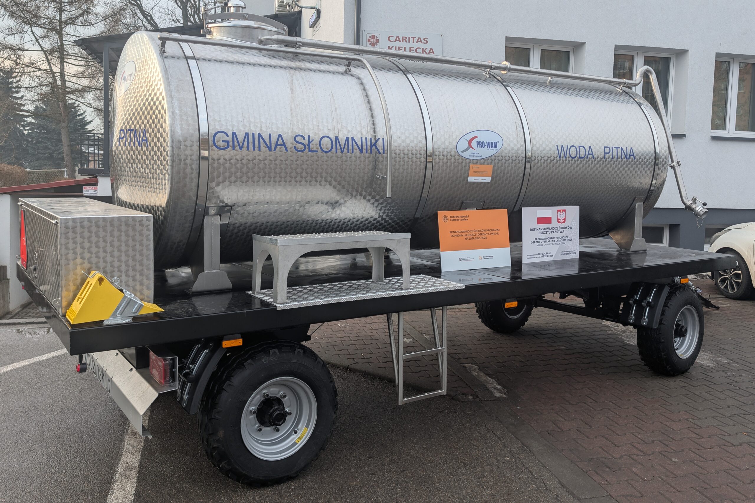 Zakup cysterny na wodę pitną