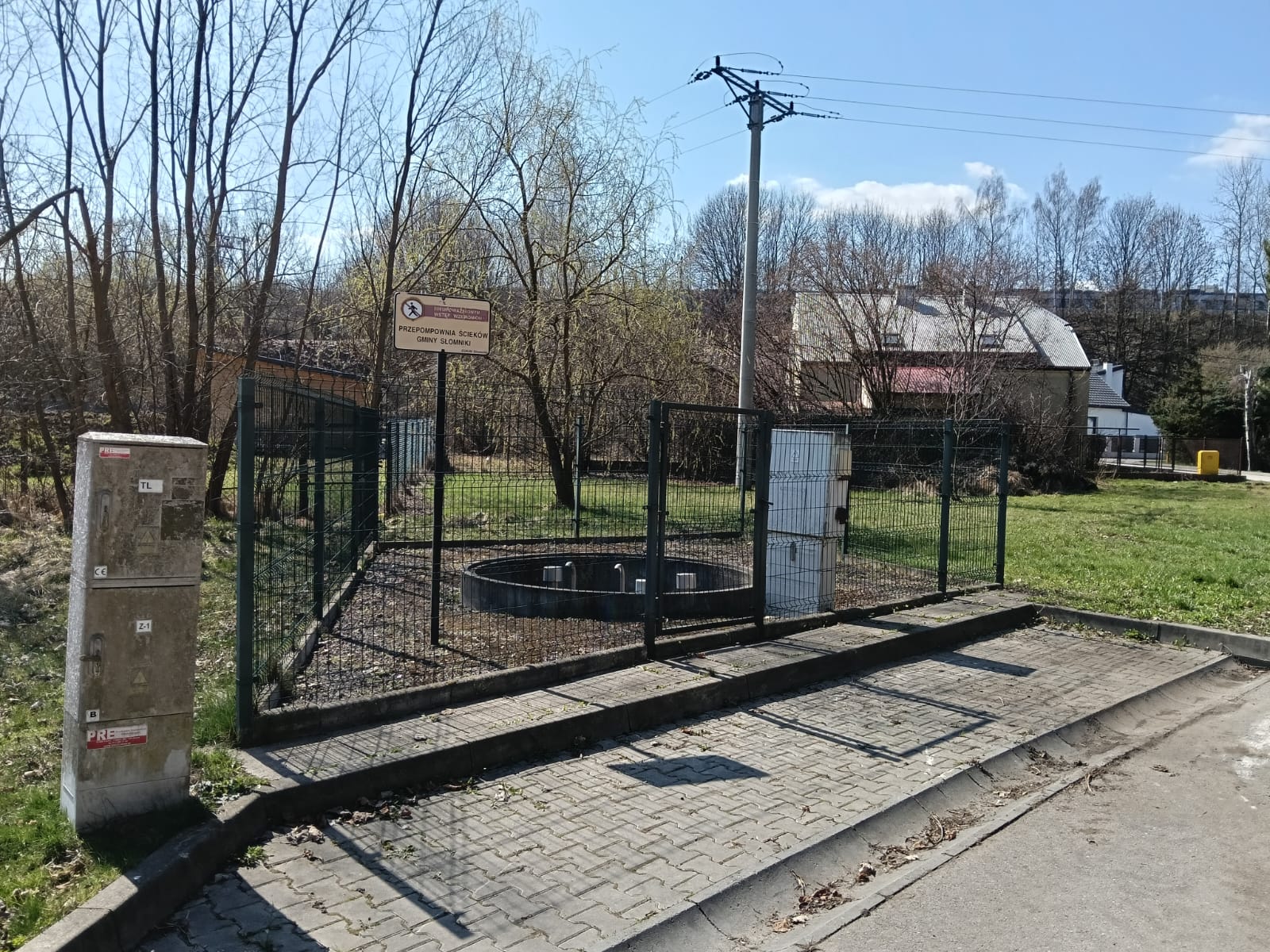 Przepompownia ścieków – Słomniki, ul. Polna